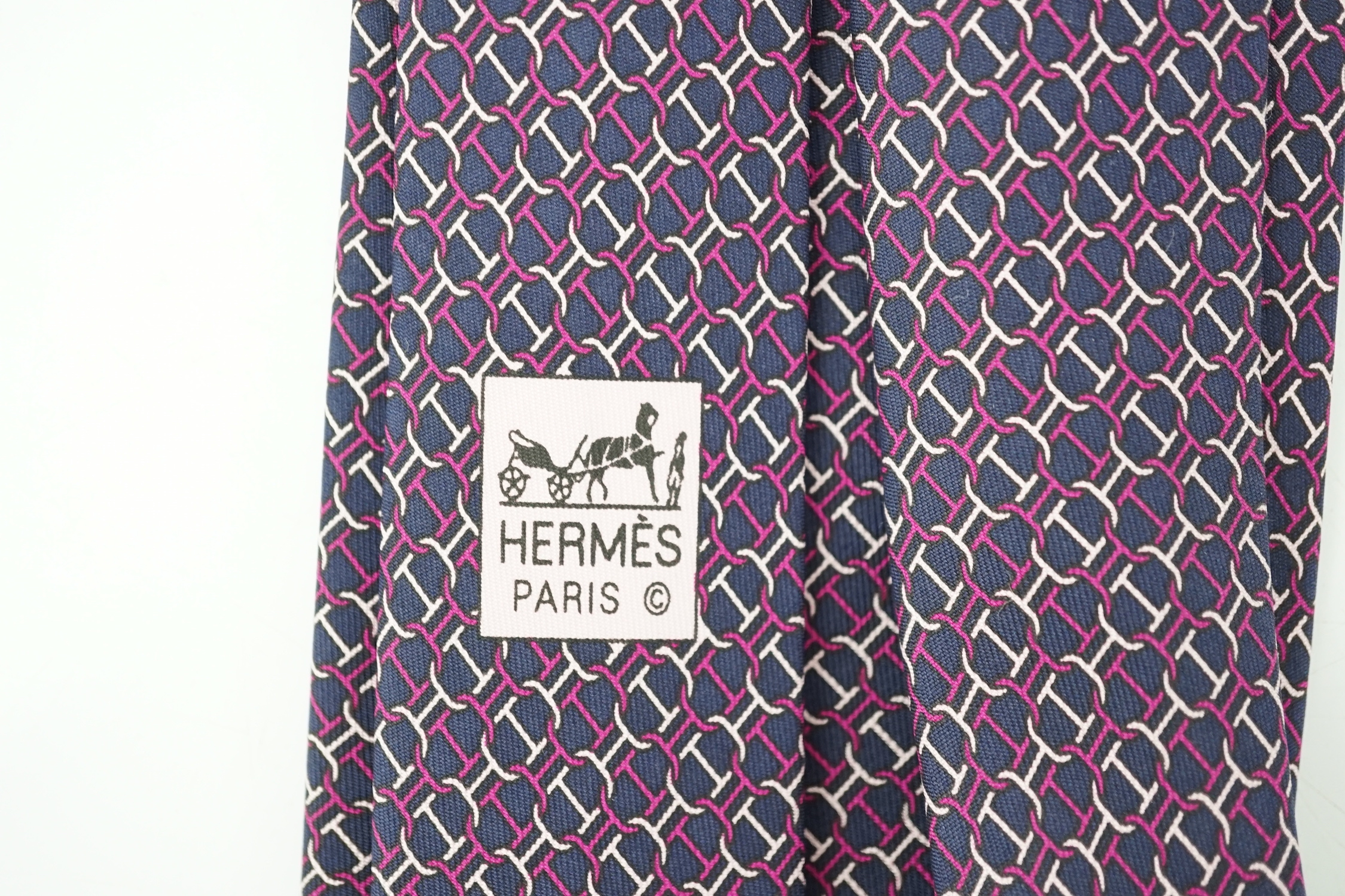 Three Hermès ties